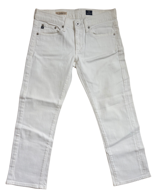 AG adriano goldschmied tomboy crop denim