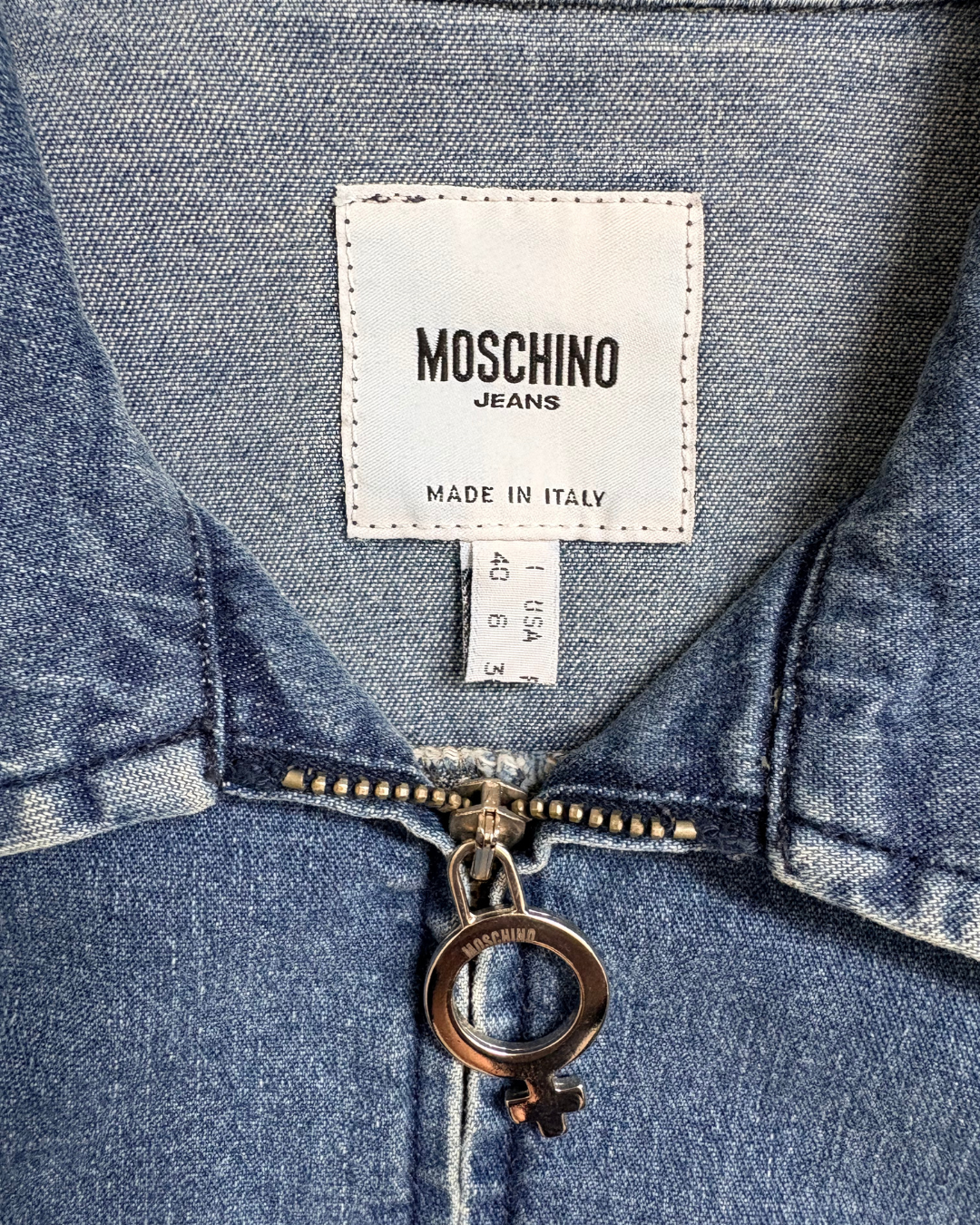 vintage moschino denim jacket