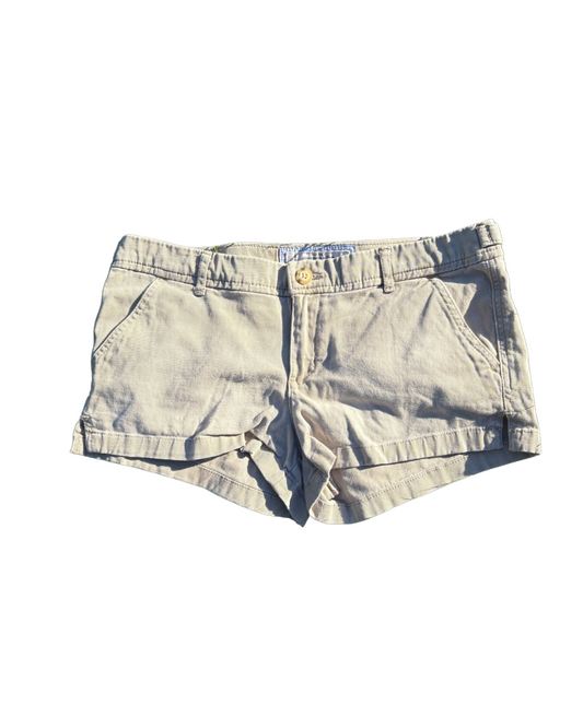 a&f khaki shorts