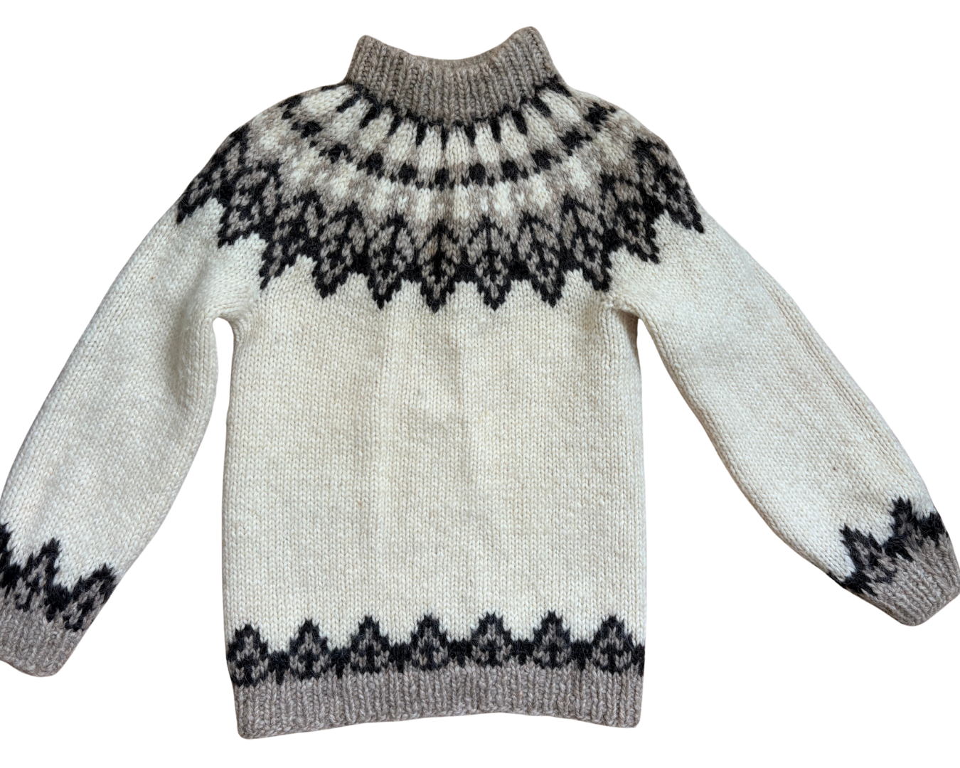 vintage icelandia 1960's wool sweater