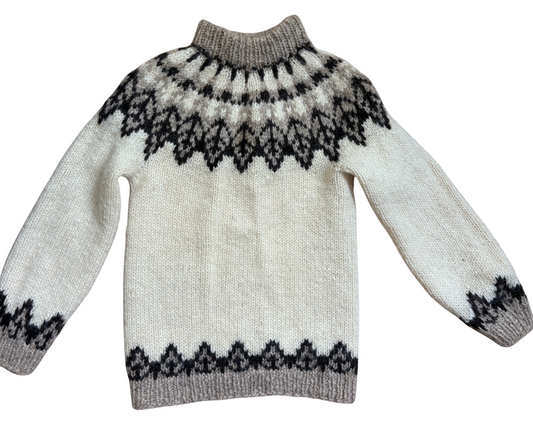 vintage icelandia 1960's wool sweater