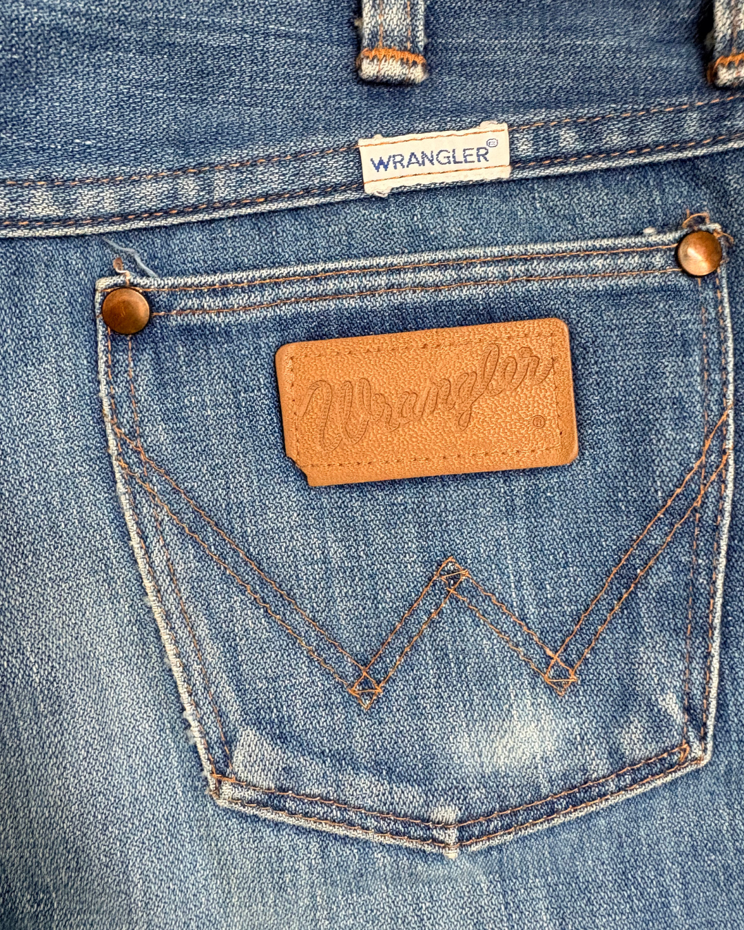 vintage wrangler cowboy jeans