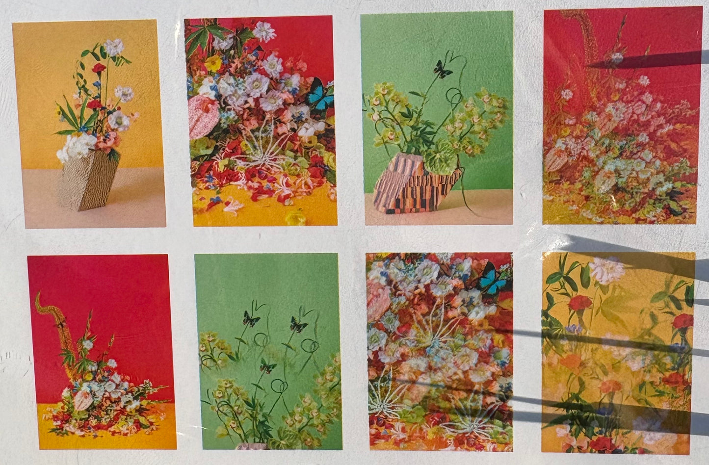 'flower pot' postcards