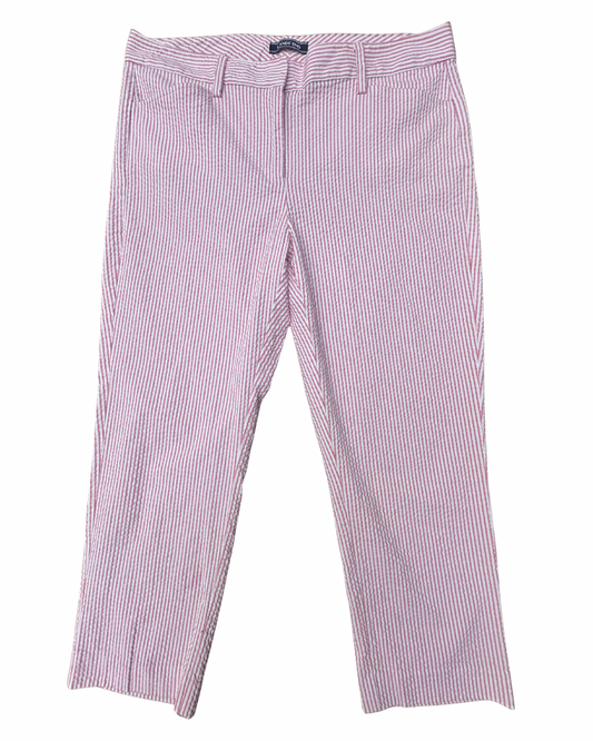 vintage lands' end seersucker pant