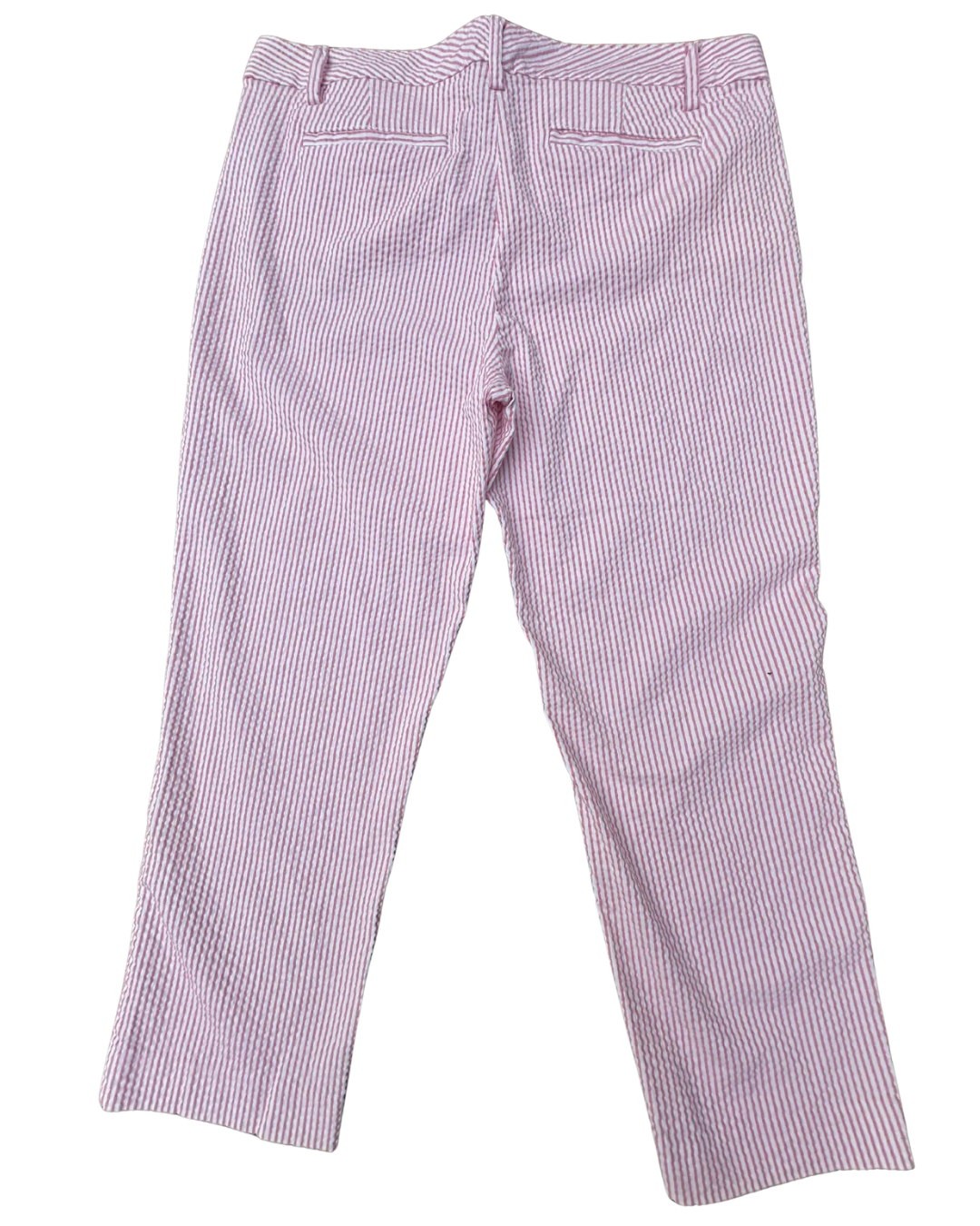 vintage lands' end seersucker pant