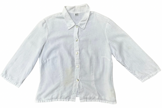 vintage linen blouse