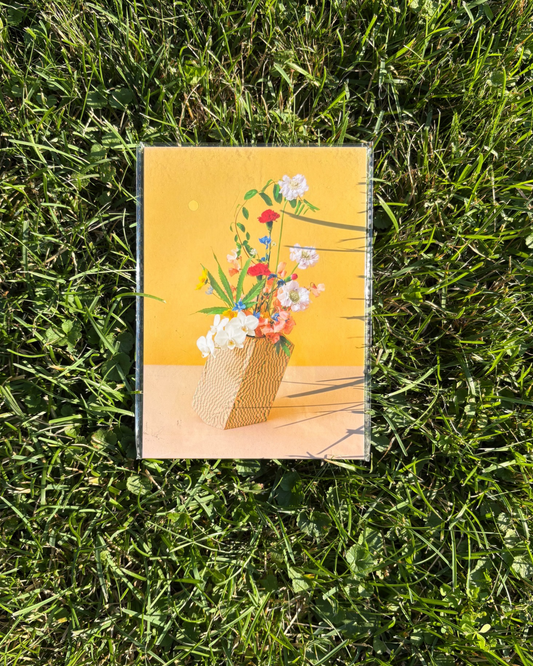 'flower pot' postcards